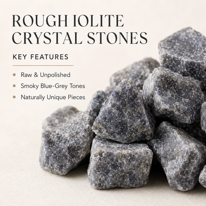 Iolite Rough Rocks(Cleansing and Communication With Higher Realms)