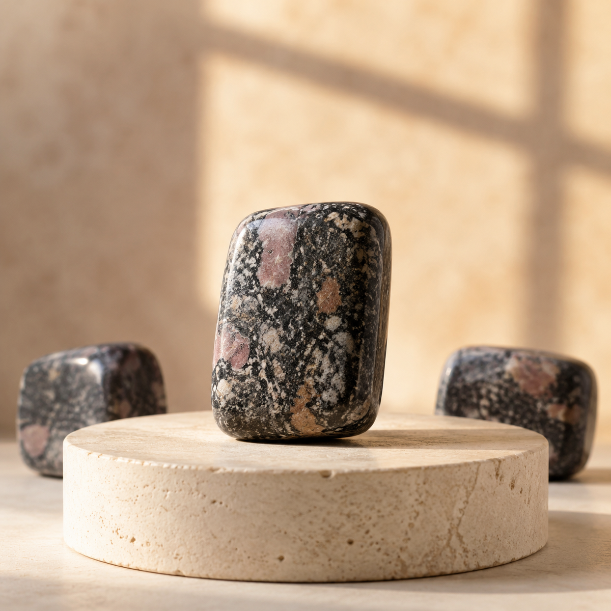 Spinelle Matrix Tumbled Crystals(Physical Strength and Promotes Longevity)  DestGlow