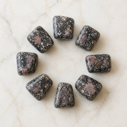 Spinelle Matrix Tumbled Crystals(Physical Strength and Promotes Longevity)  DestGlow
