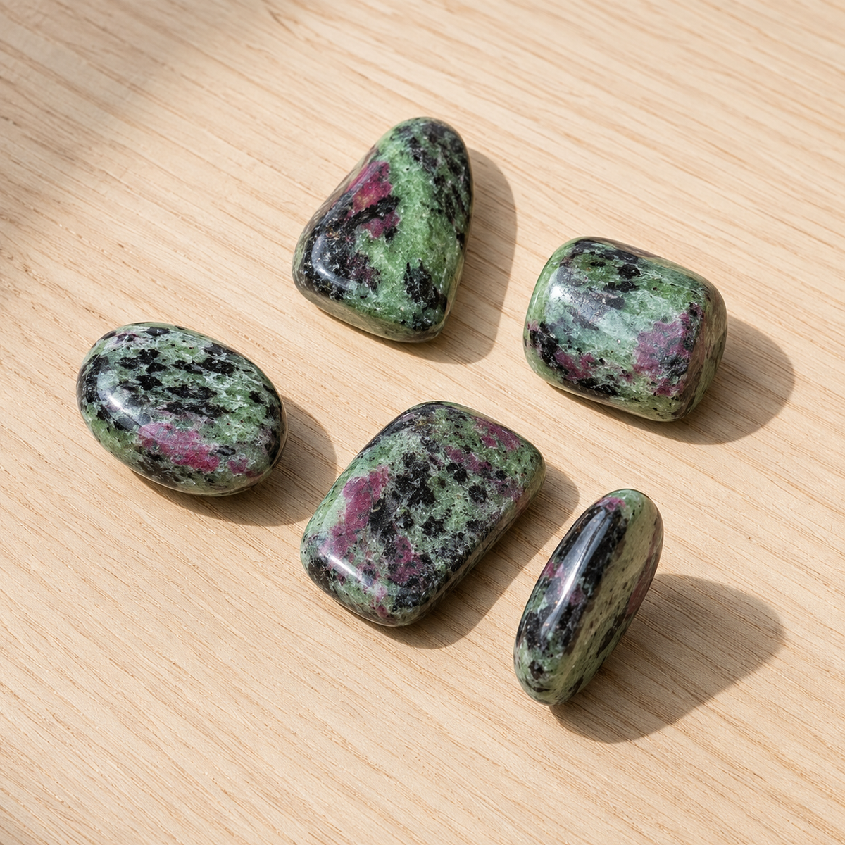 Ruby Zosite Tumbled Crystals(Confidence and Courage )  DestGlow