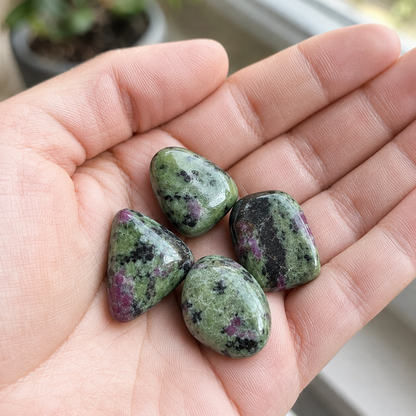Ruby Zosite Tumbled Crystals(Confidence and Courage )  DestGlow
