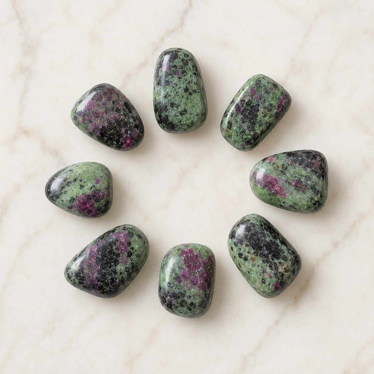 Ruby Zosite Tumbled Crystals(Confidence and Courage )  DestGlow