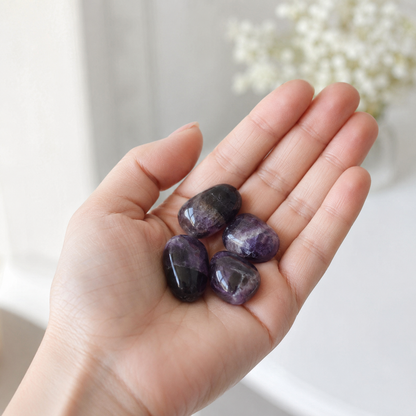 Amethyst Tumbled Crystals (Trust and Grace)  DestGlow
