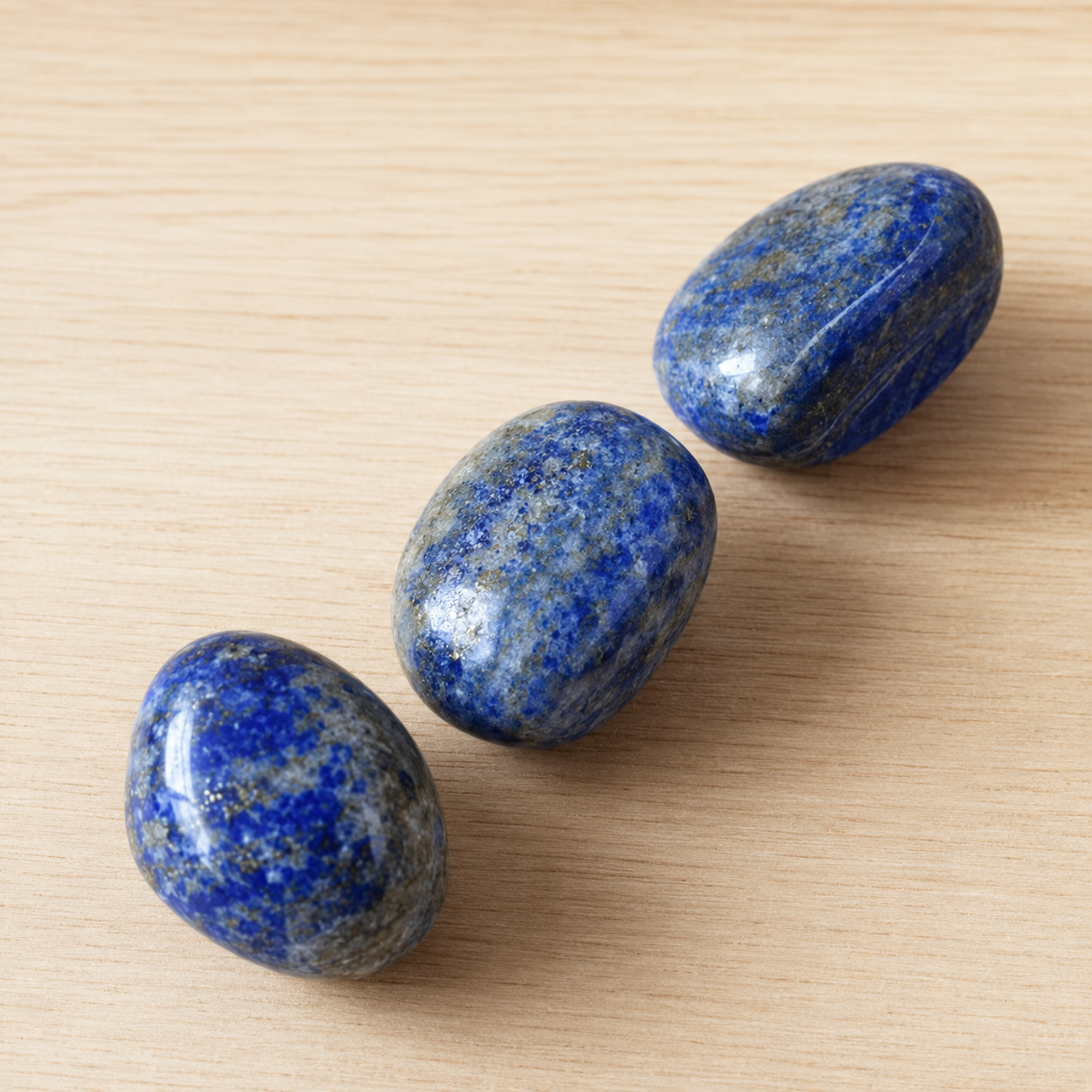 Lapis Lazuli Tumbled Crystals (Expansion and Insight)  DestGlow