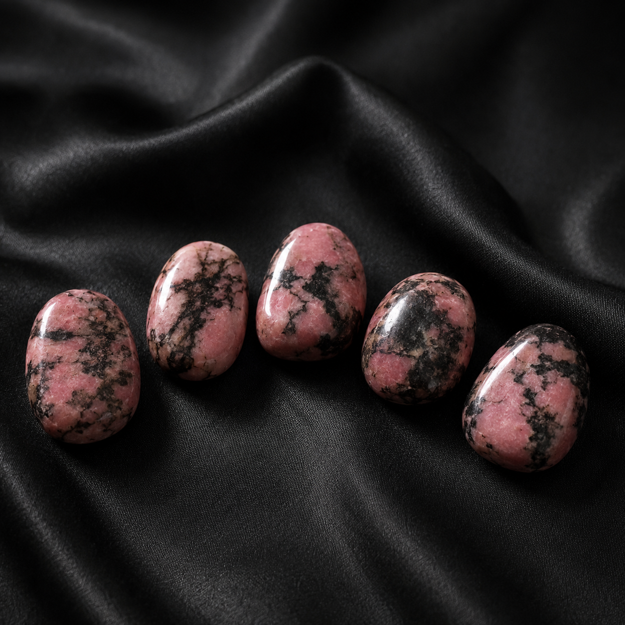 Rhodonite Tumbled Crystals (Spirit and Wisdom)