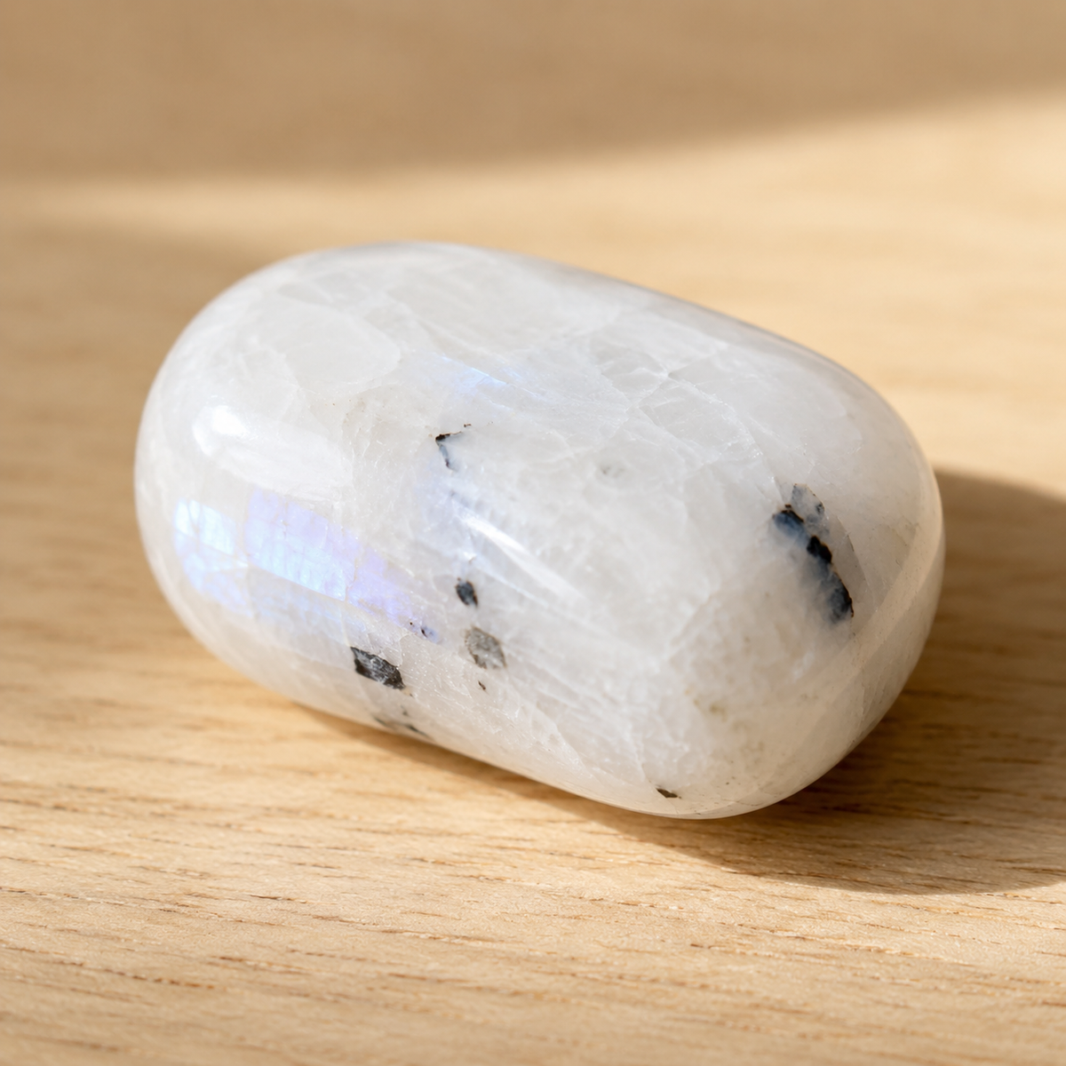 Rainbow Moonstone Tumbled Crystals For Psychic Abilities and Angelic Communication  DestGlow