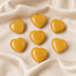 Yellow Aventurine Heart Crystal, Puffy Mini 1 Inch Pocket Crystal Heart  DestGlow