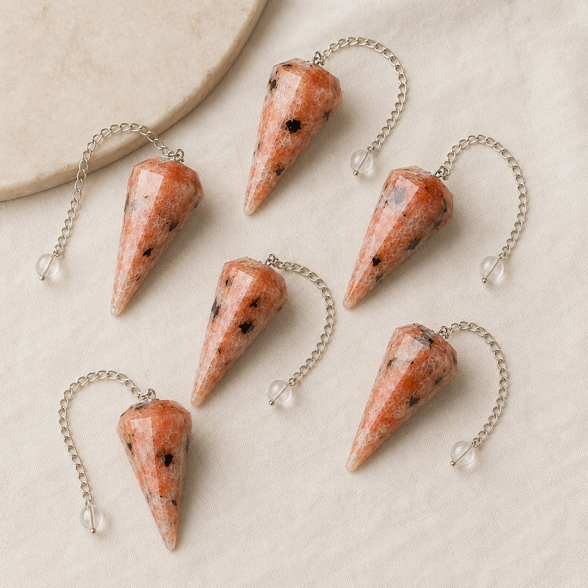 Sunstone Pendulum (Luck And Good Fortune)  DestGlow