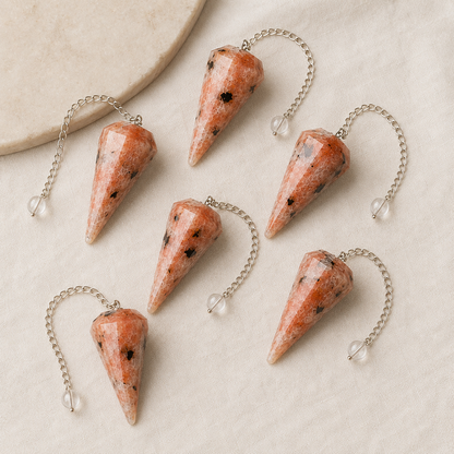 Sunstone Pendulum (Luck And Good Fortune)  DestGlow
