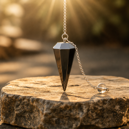 Hematite Pendulum (Manifestation and Clarity)  DestGlow