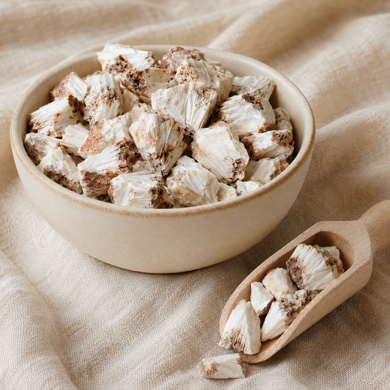 Scolecite Rough Rocks(Purification and Joy)  DestGlow