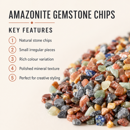 Raw Mix Agate Crystal Chips, Undrilled Gemstone Chips in a Pack size 4oz, 1/2lb, 1lb  DestGlow