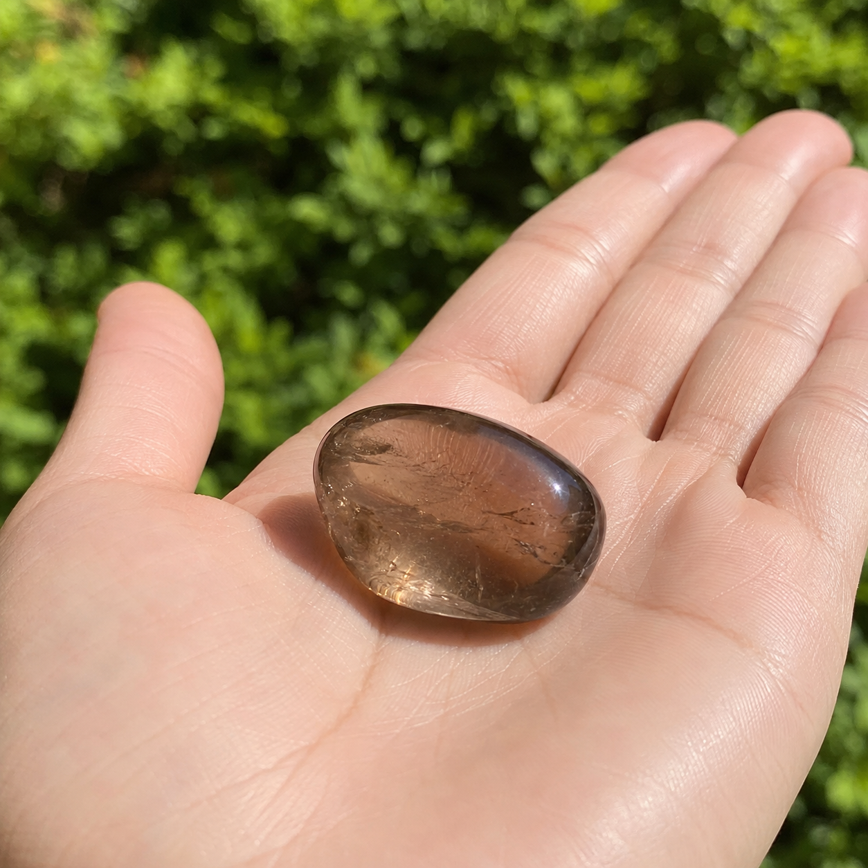 light Smokey Quartz Tumbled Crystals(Sense of Purpose and Purification)  DestGlow