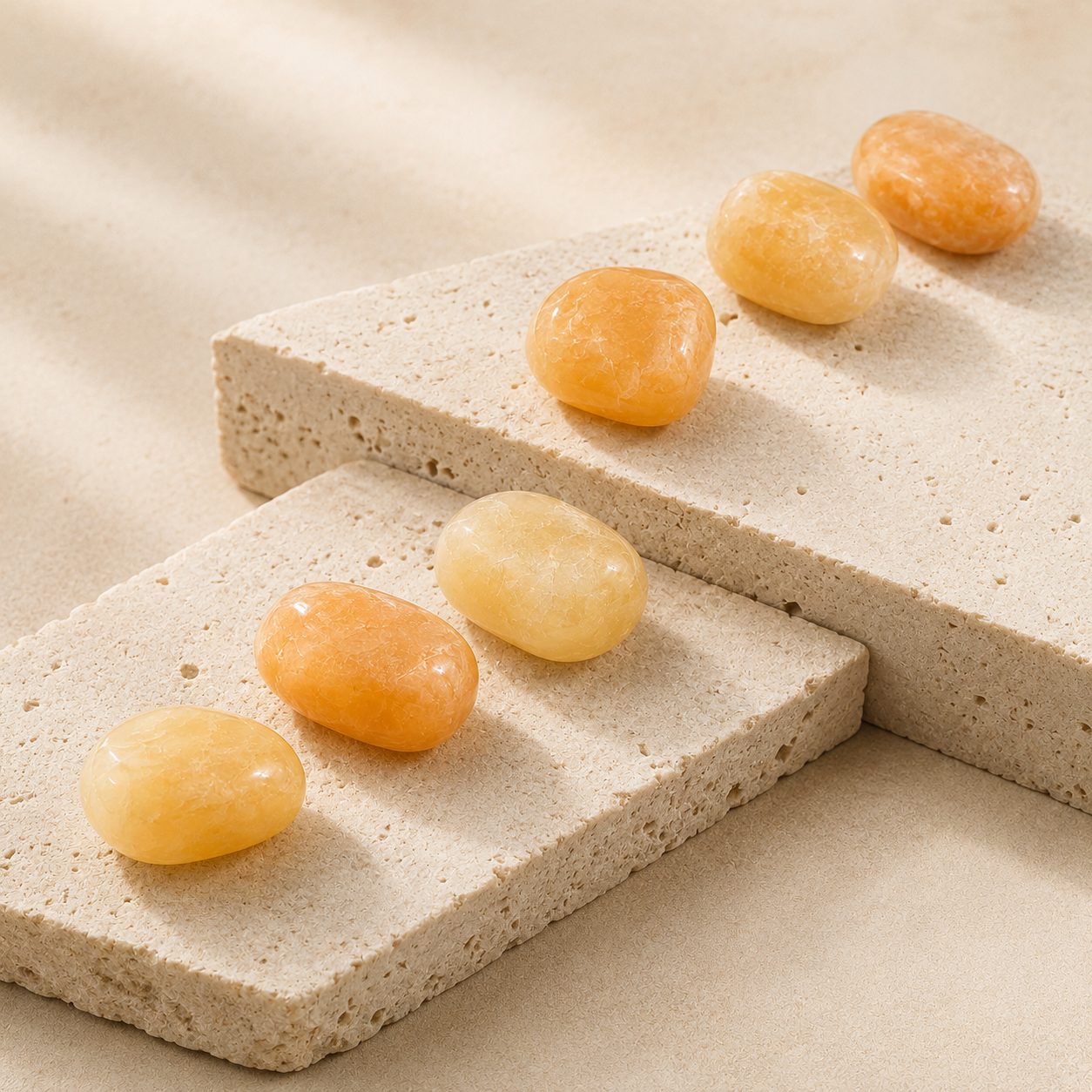 Aragonite Tumbled Crystals (Boosts Self-Confidence and Feelings of Self-Worth)  DestGlow