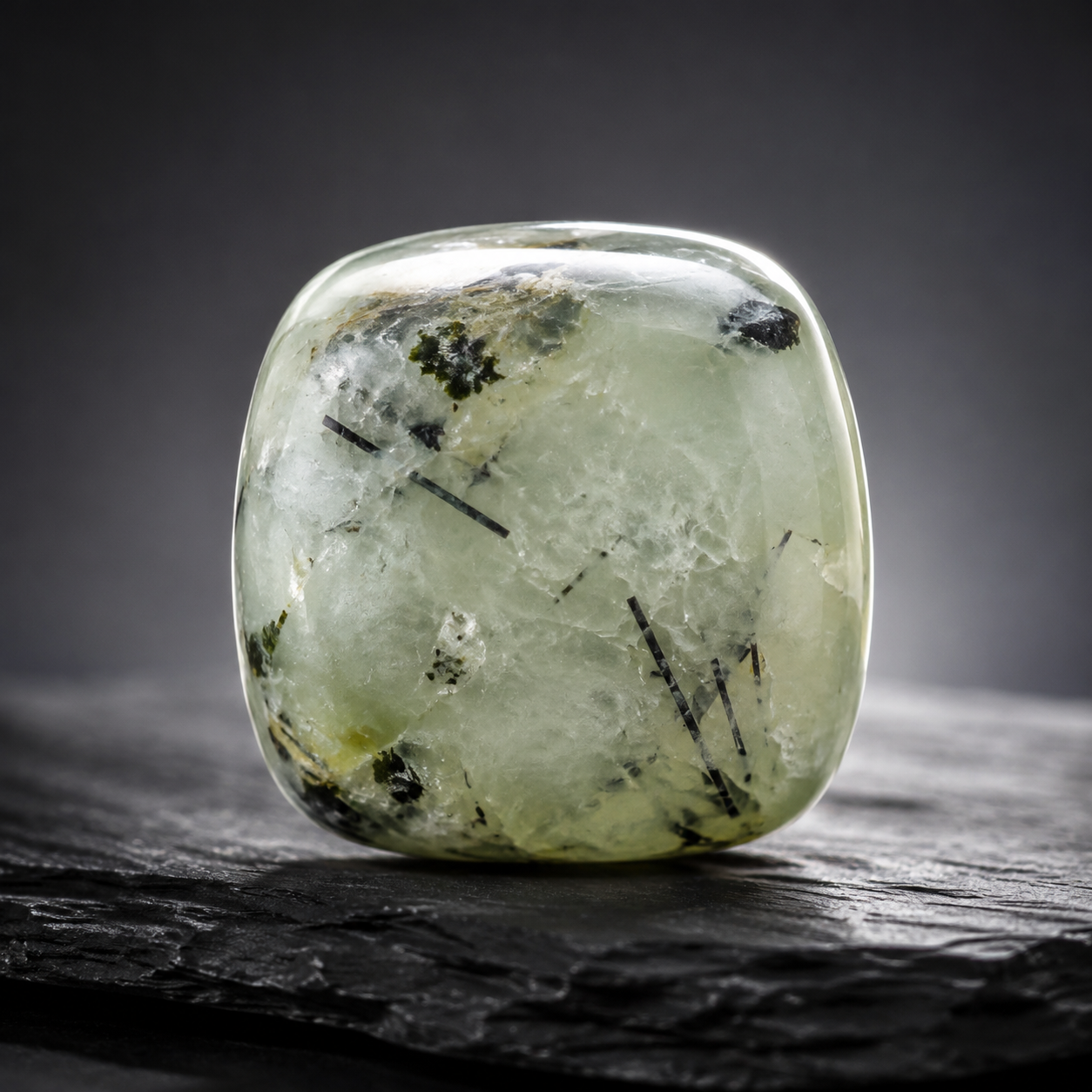 Phrenite Tumbled Crystals (Inner Peace and Living in The Present)  DestGlow