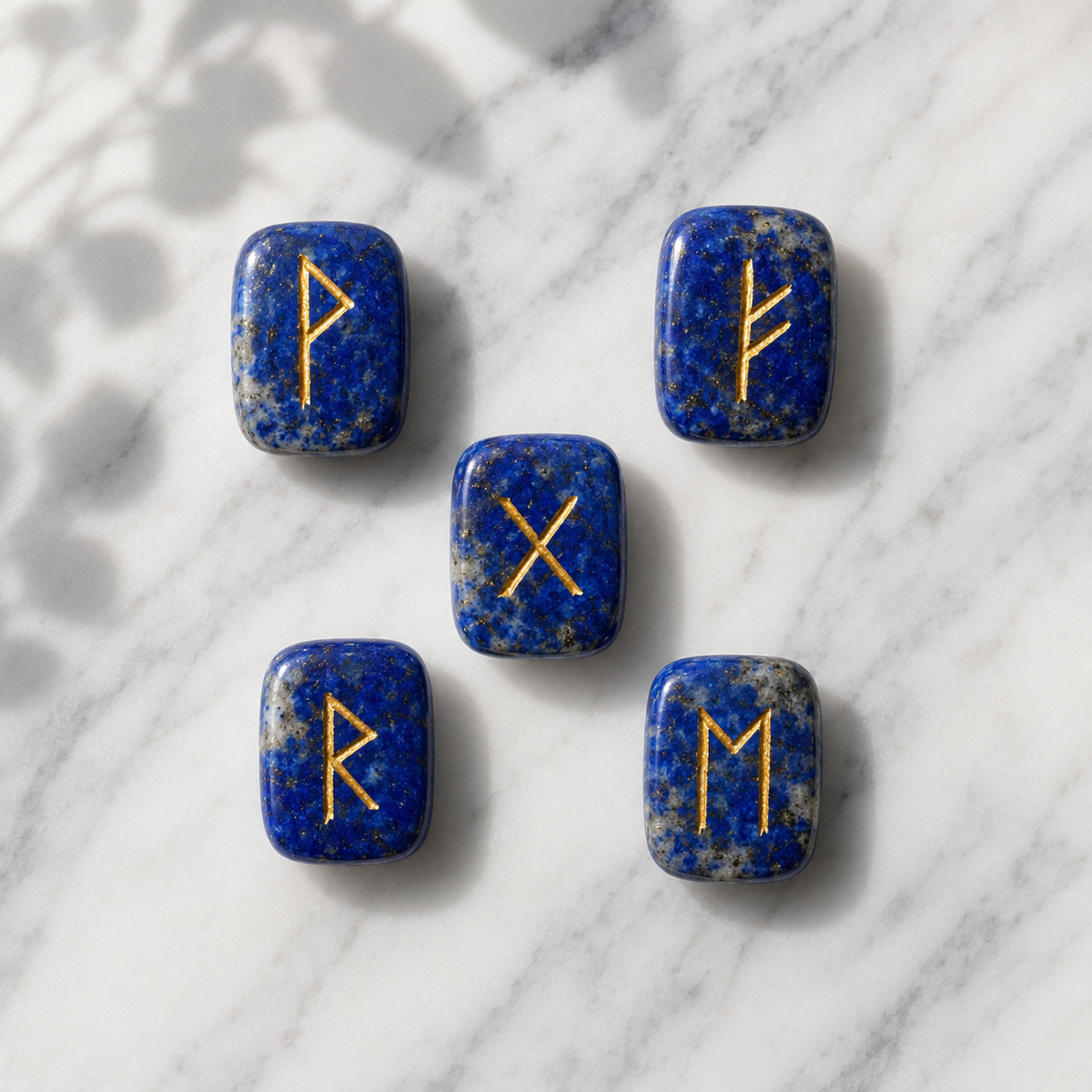 Lapis Lazuli Rune Set  (Angelic Communication and Insight )  DestGlow