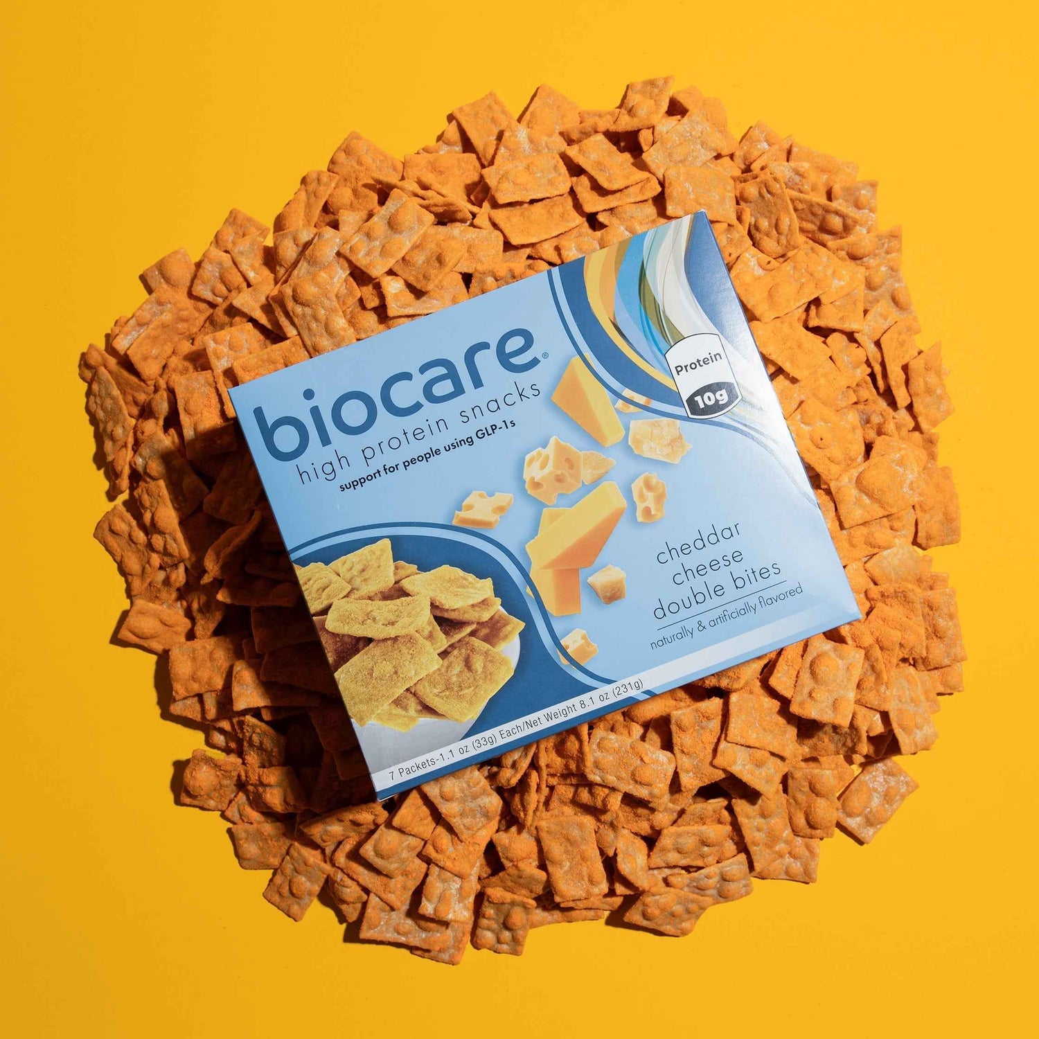 High Protein Cheddar Cheese Double Bites