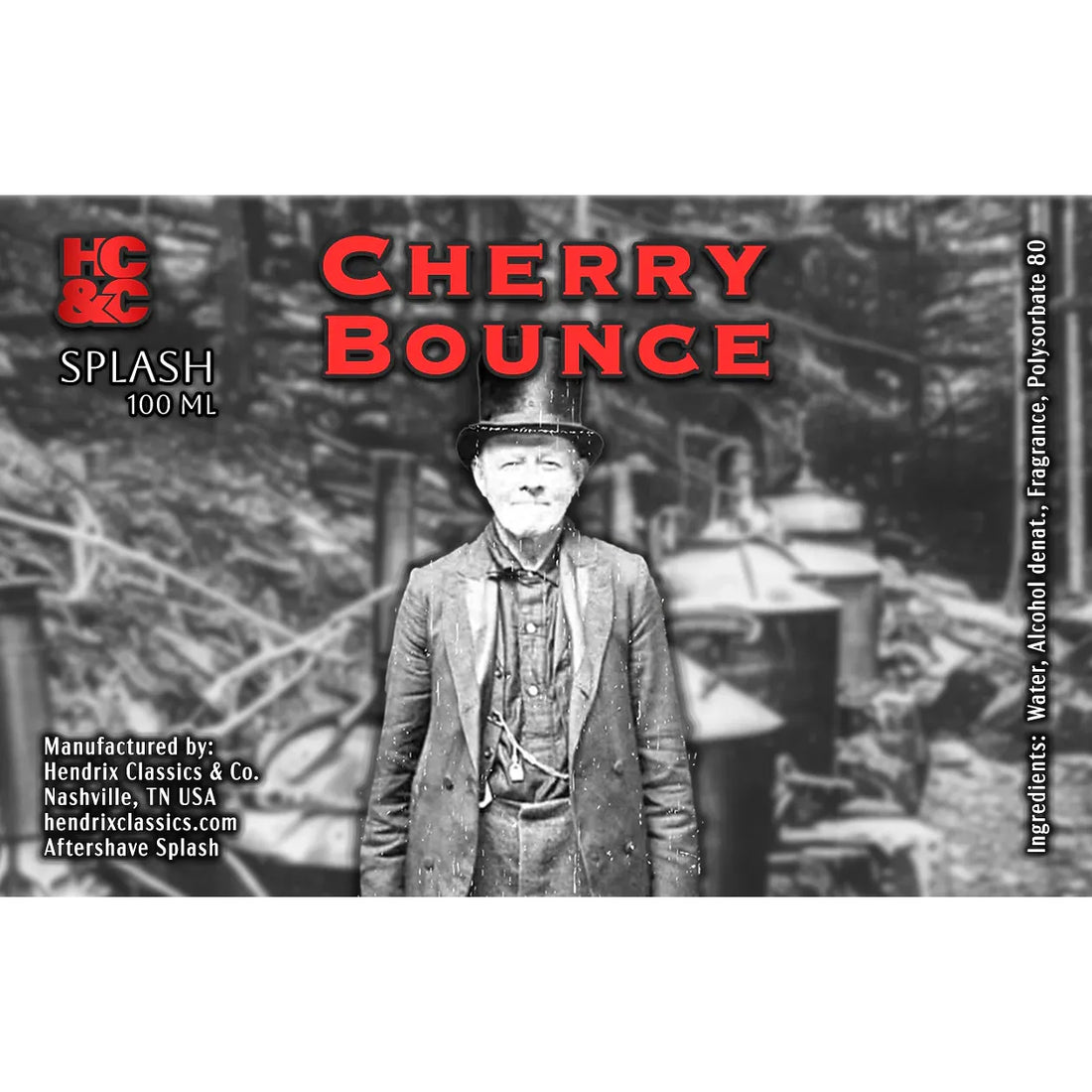 HC&amp;C Cherry Bounce Shaving Collection by Pasteur Pharmacy