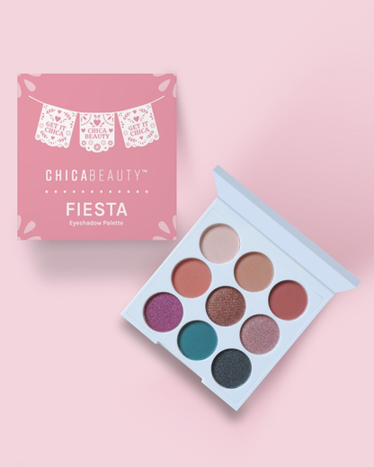 Best Seller! FIESTA (Mini-9 Eyeshadow Palette) by Chica Beauty