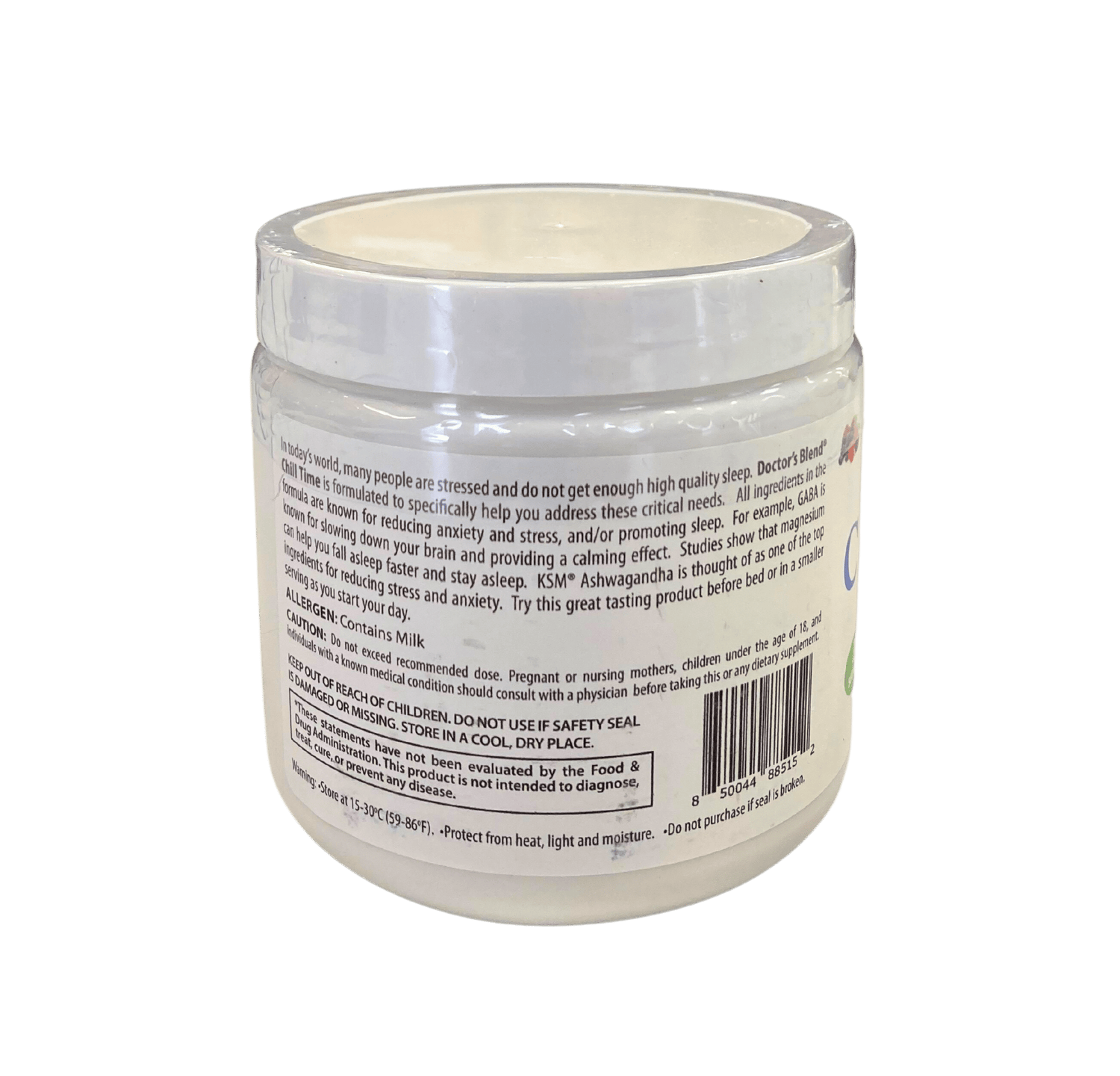 Chill Time Supplement Drink Mix by Country Life Natural Foods