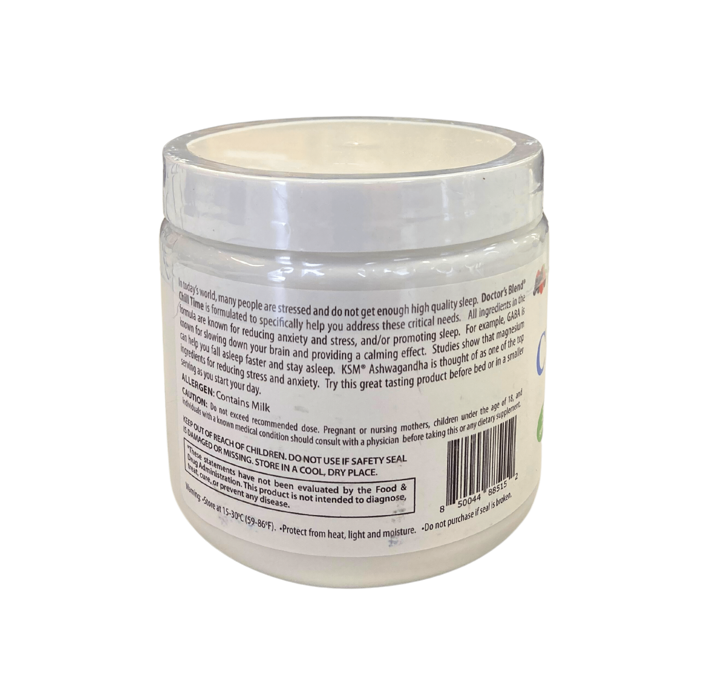 Chill Time Supplement Drink Mix by Country Life Natural Foods