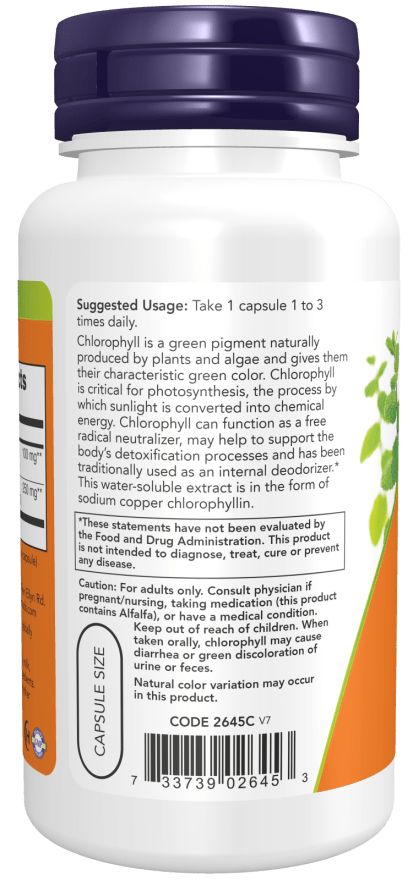 Chlorophyll 100 mg by Country Life Natural Foods