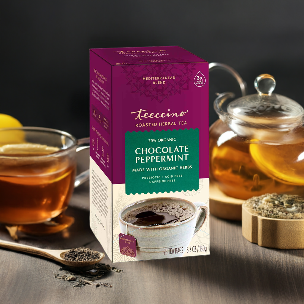Chocolate Peppermint Roasted Herbal Tea