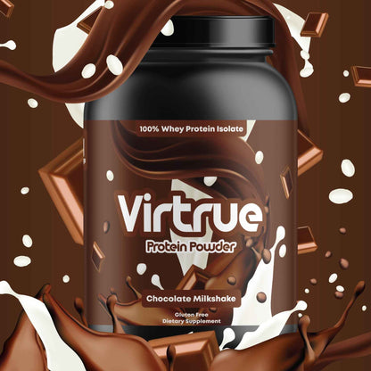 Chocolate Milkshake Protein Powder | 100% Whey Isolate, Gluten-Free, Made in USA