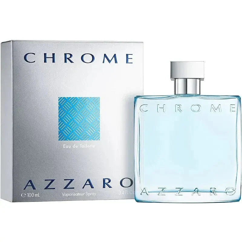 Chrome Azzaro For Men 3.4 oz Eau De Toilette Spray by perfumesandrea