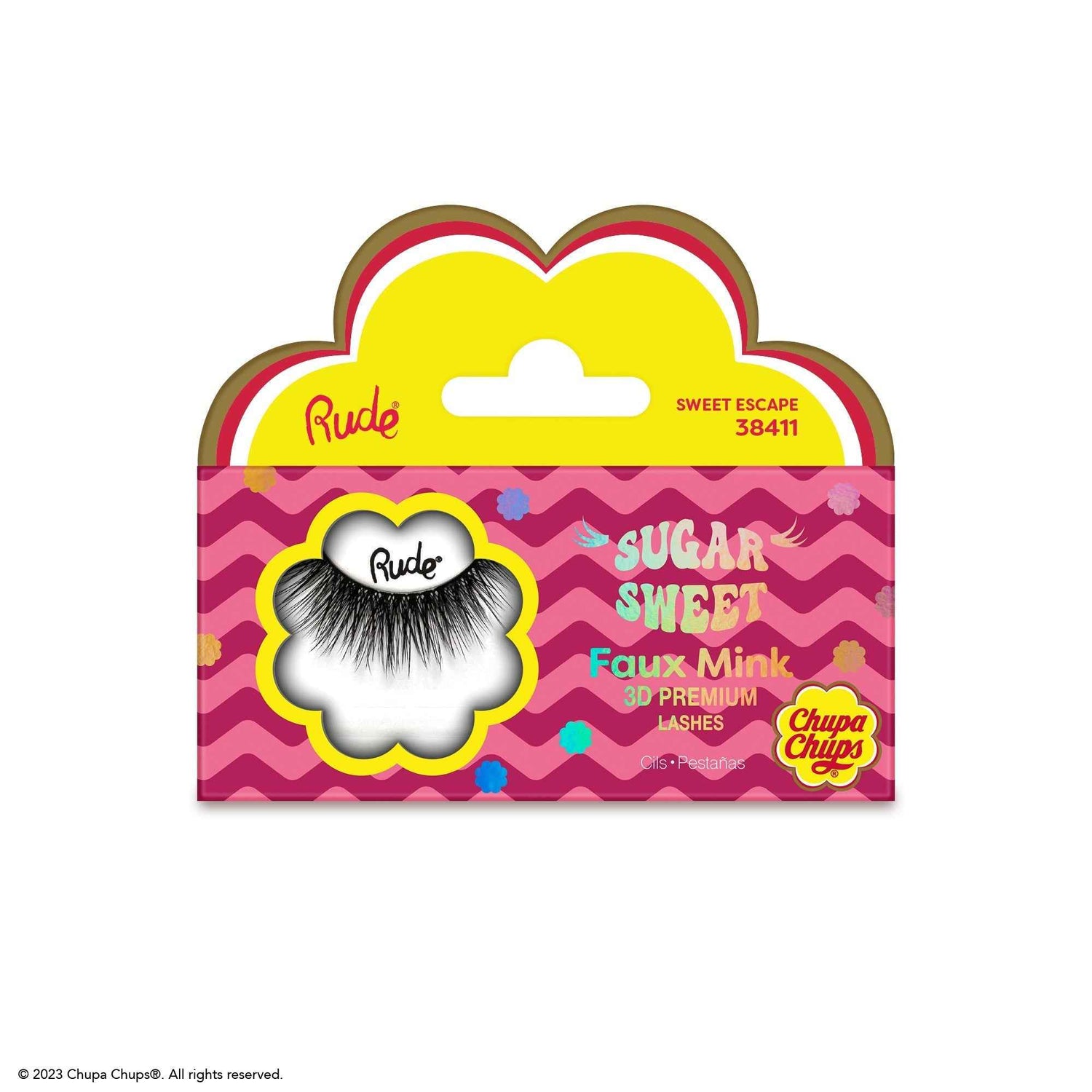 RUDE Chupa Chups Sugar Sweet Faux Mink Lashes - Sweet Escape