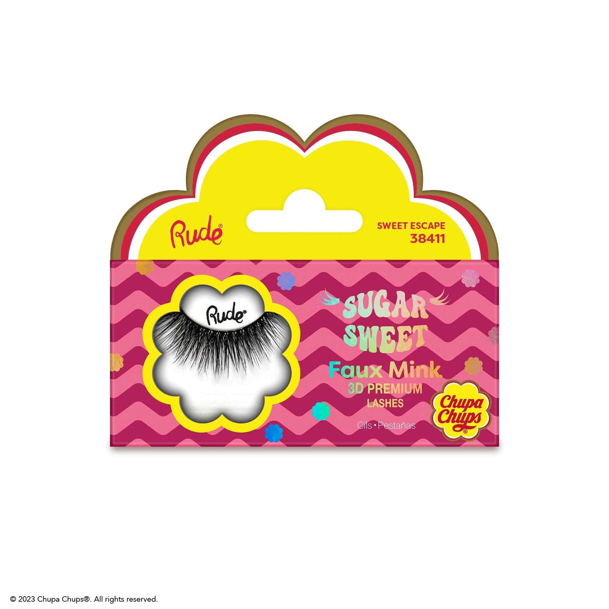 RUDE Chupa Chups Sugar Sweet Faux Mink Lashes - Sweet Escape