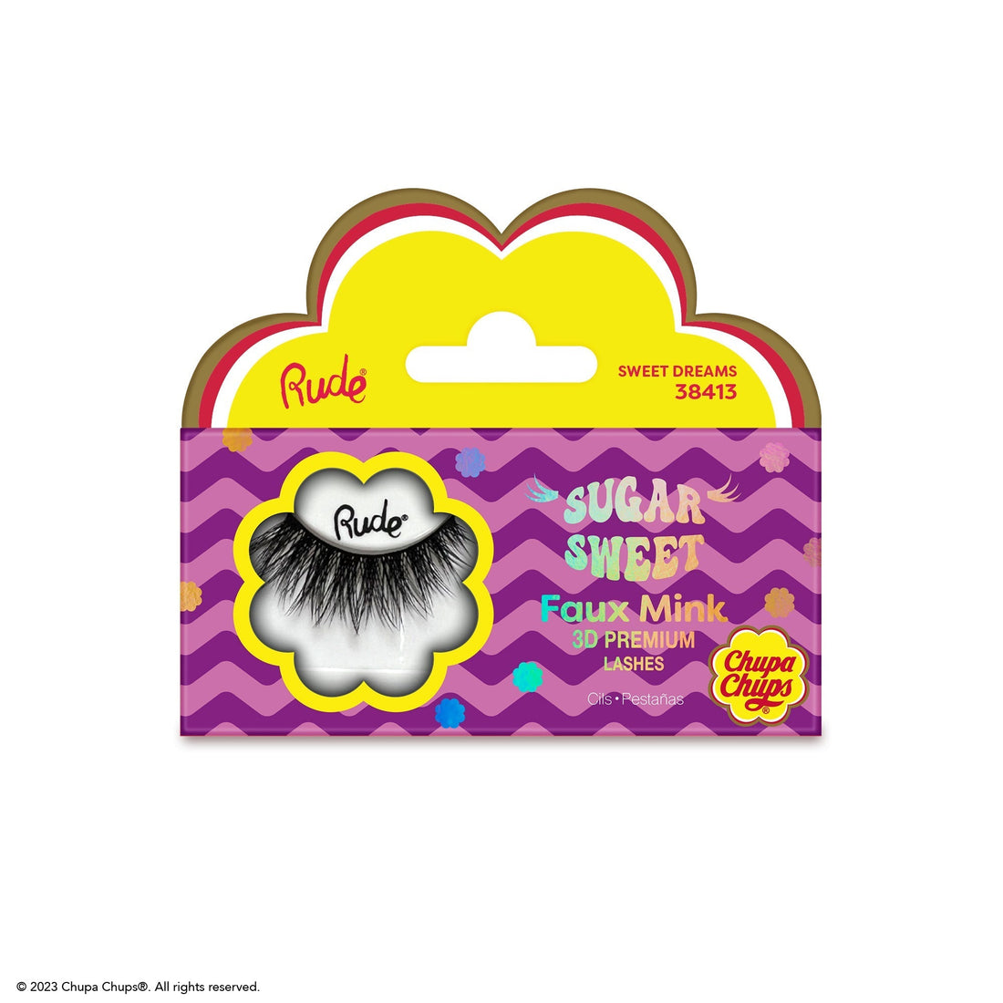 RUDE Chupa Chups Sugar Sweet Faux Mink Lashes - Sweet Dreams 
