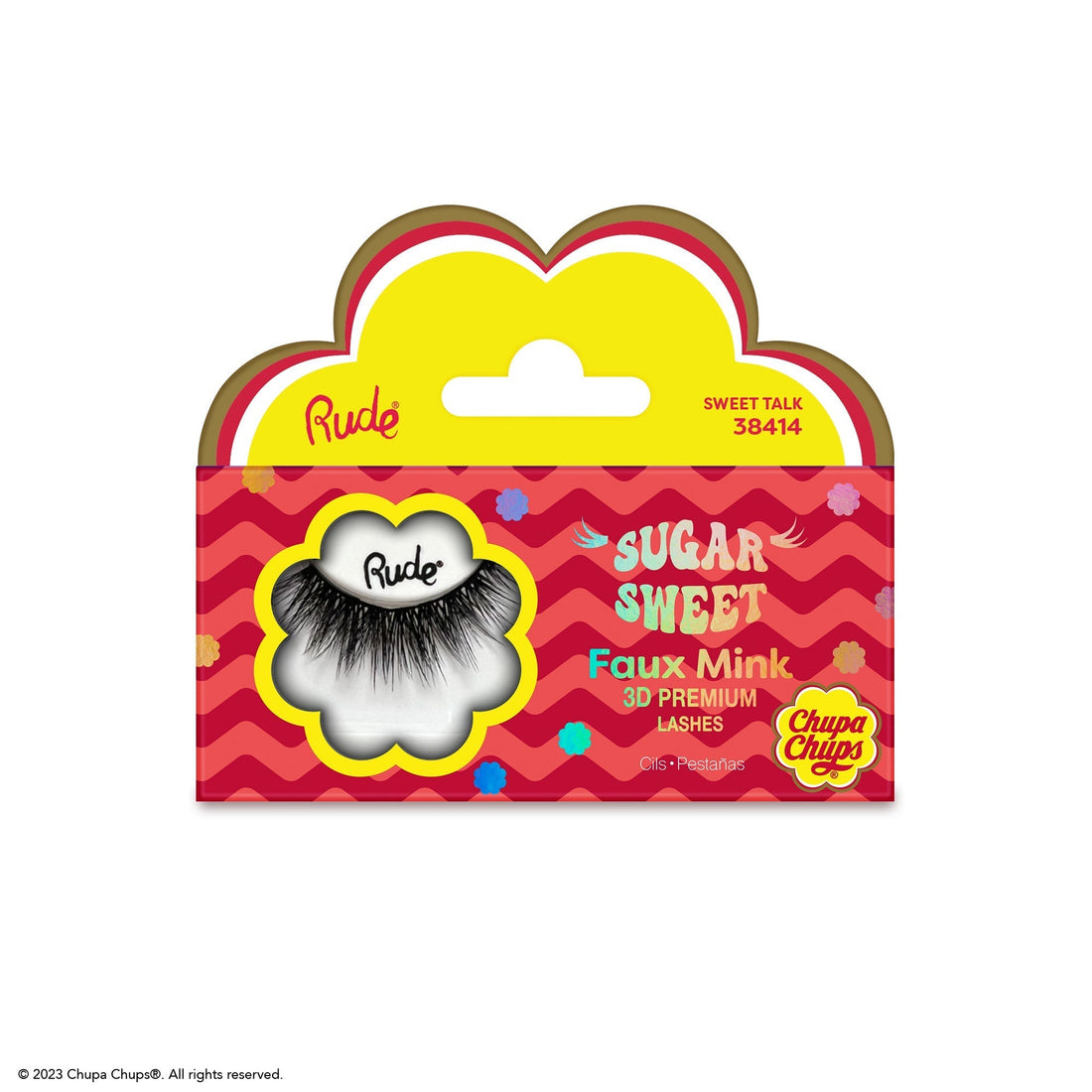 RUDE Chupa Chups Sugar Sweet Faux Mink Lashes - Sweet Talk 