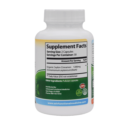 Cinna-Pure (therapeutic organic ceylon cinnamon designed for blood sugar and cholesterol support)