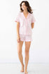 Classic Luxury Shorties Pajamas in Brushed Pima Cotton - accessories
