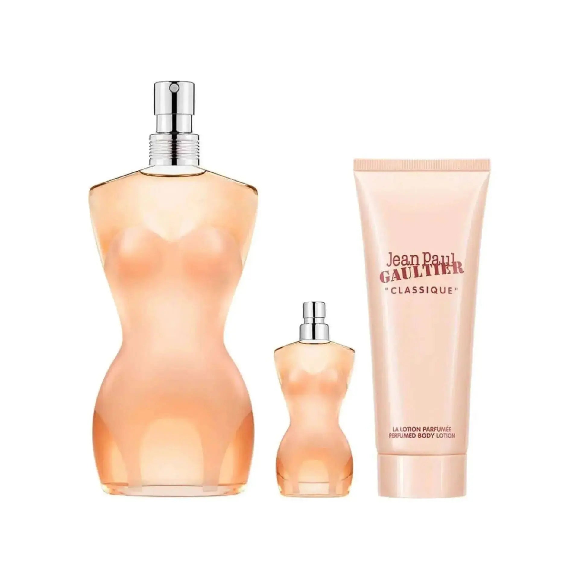 Classique By Jean Paul Gaultier For Women 3Pcs Set EDT Spray by perfumesandrea