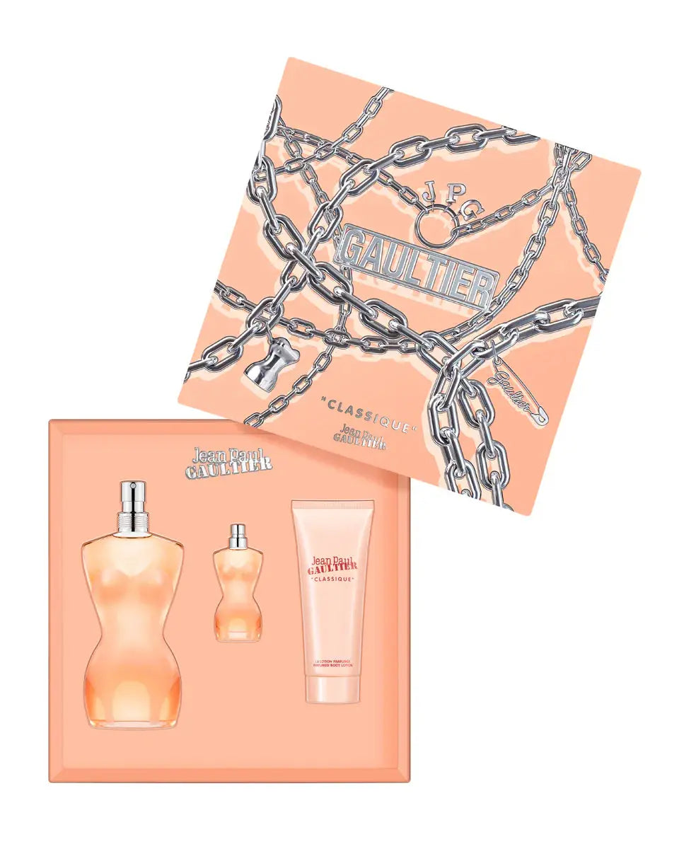 Classique By Jean Paul Gaultier For Women 3Pcs Set EDT Spray by perfumesandrea