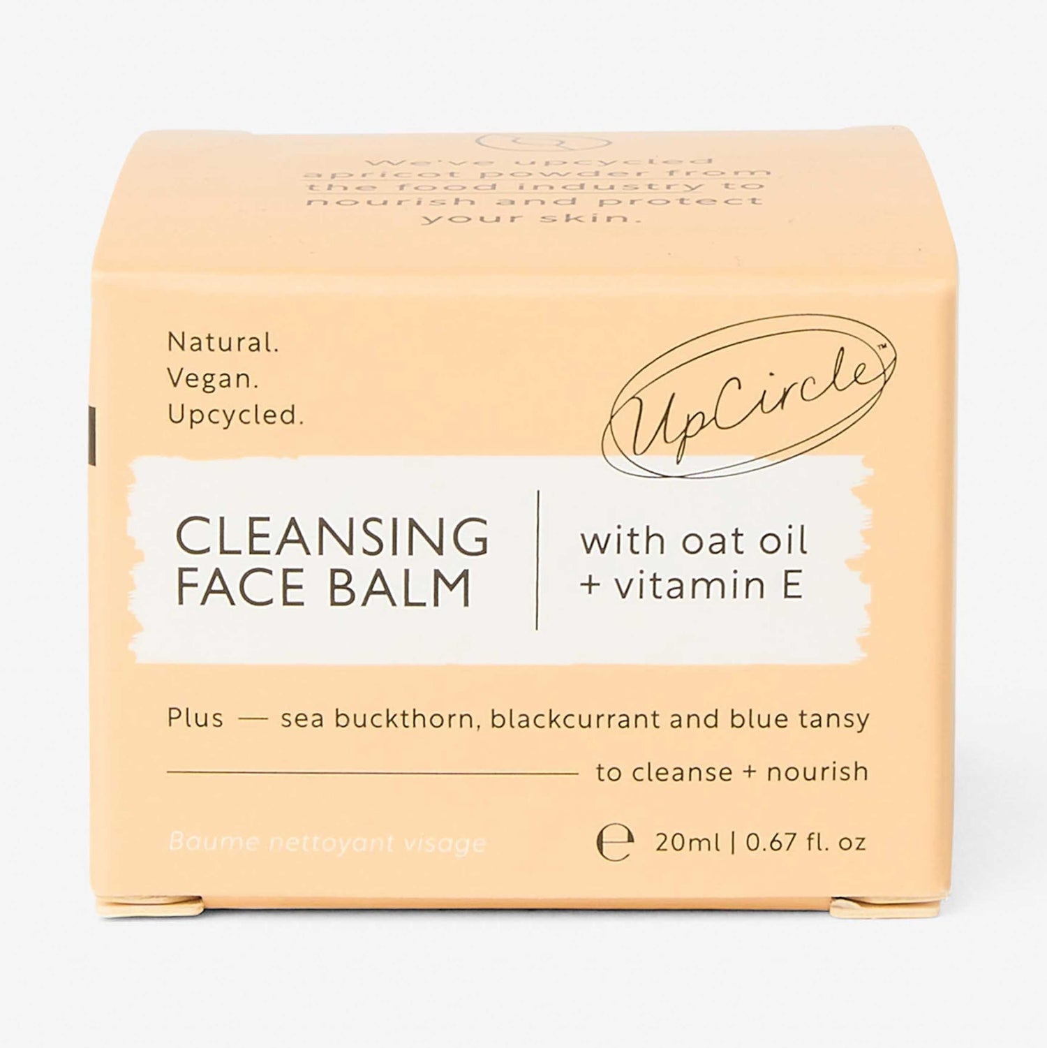 Cleansing Face Balm with Oat Oil + Vitamin E - Travel Size