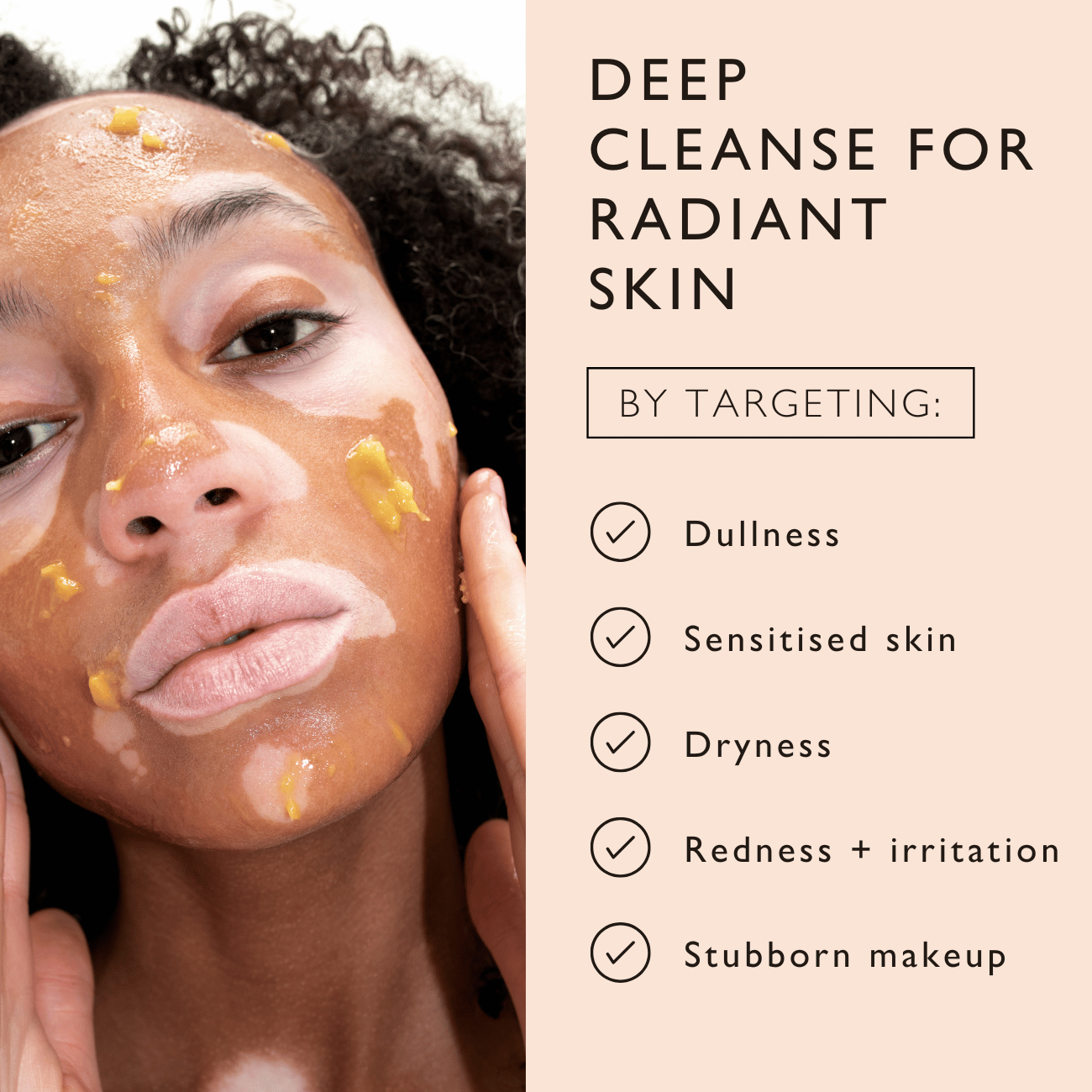 Cleansing Face Balm with Oat Oil + Vitamin E