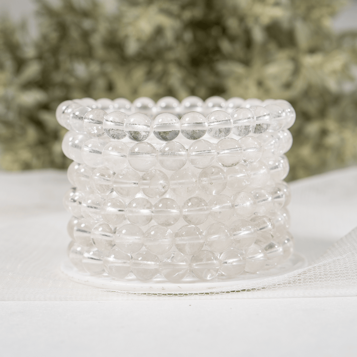 Crystal Quartz Bracelet(Enhancing and Manifesting).  DestGlow