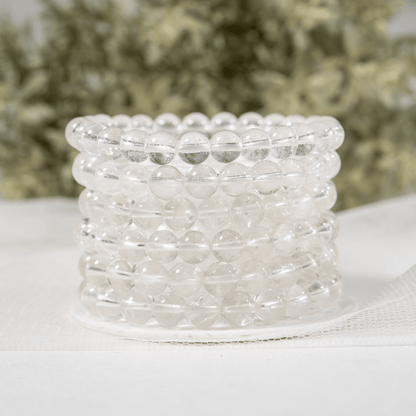 Crystal Quartz Bracelet(Enhancing and Manifesting).  DestGlow