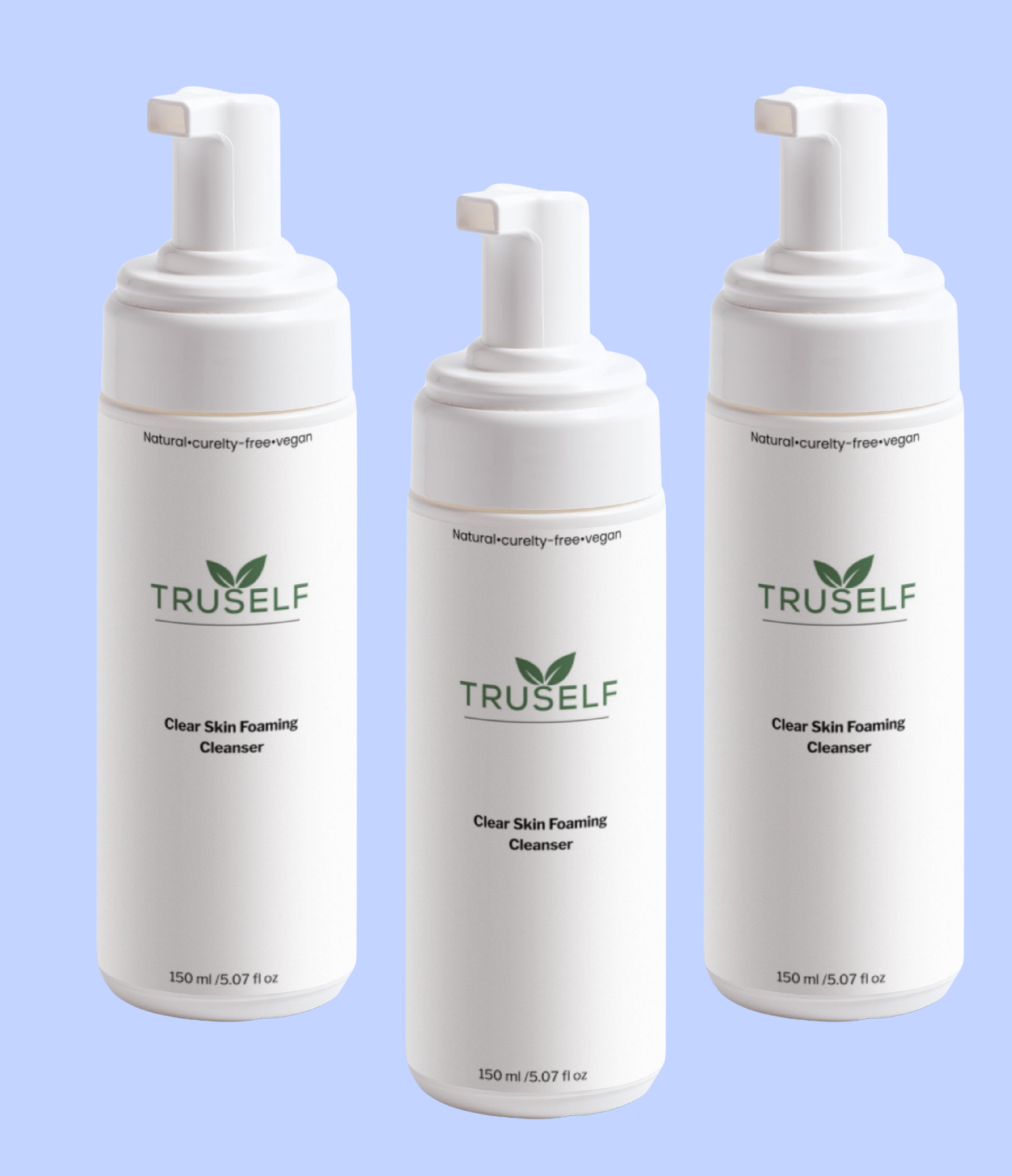 Clear Skin Foaming Cleanser by TruSelf Organics