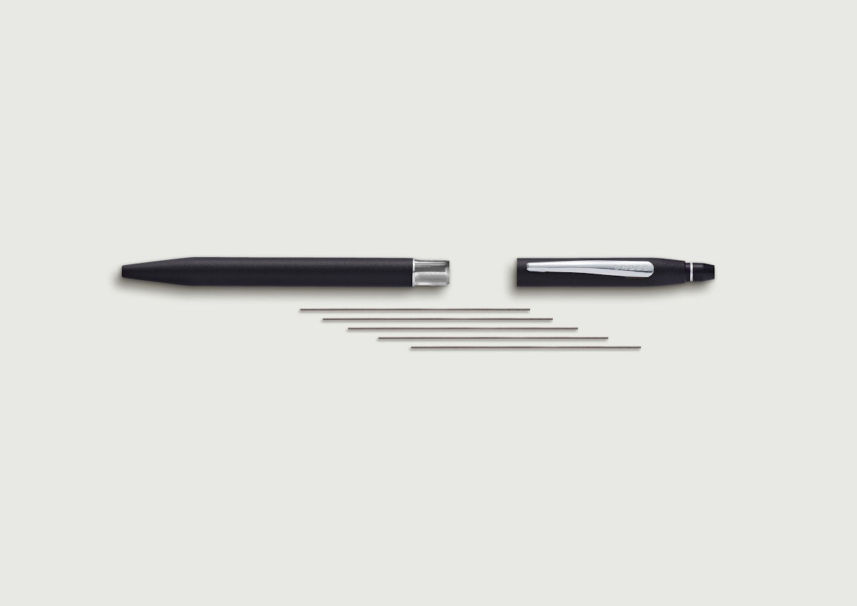 Click™ Classic Black Ballpoint Pen and Pencil Gift Set