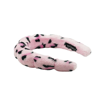 CloudSoft Skin Care Headbands Leopard by Totemica Beauty