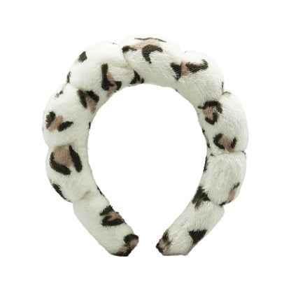 CloudSoft Skin Care Headbands Leopard by Totemica Beauty