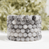 Cloudy Quartz Bracelet (Grounding and Support)  DestGlow