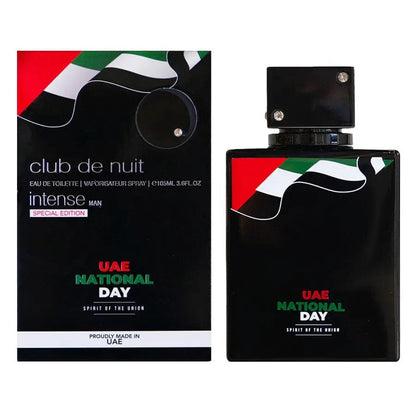 Club De Nuit Intense Uae National Day By Armaf For Man 3.5 oz EDT Spray by perfumesandrea