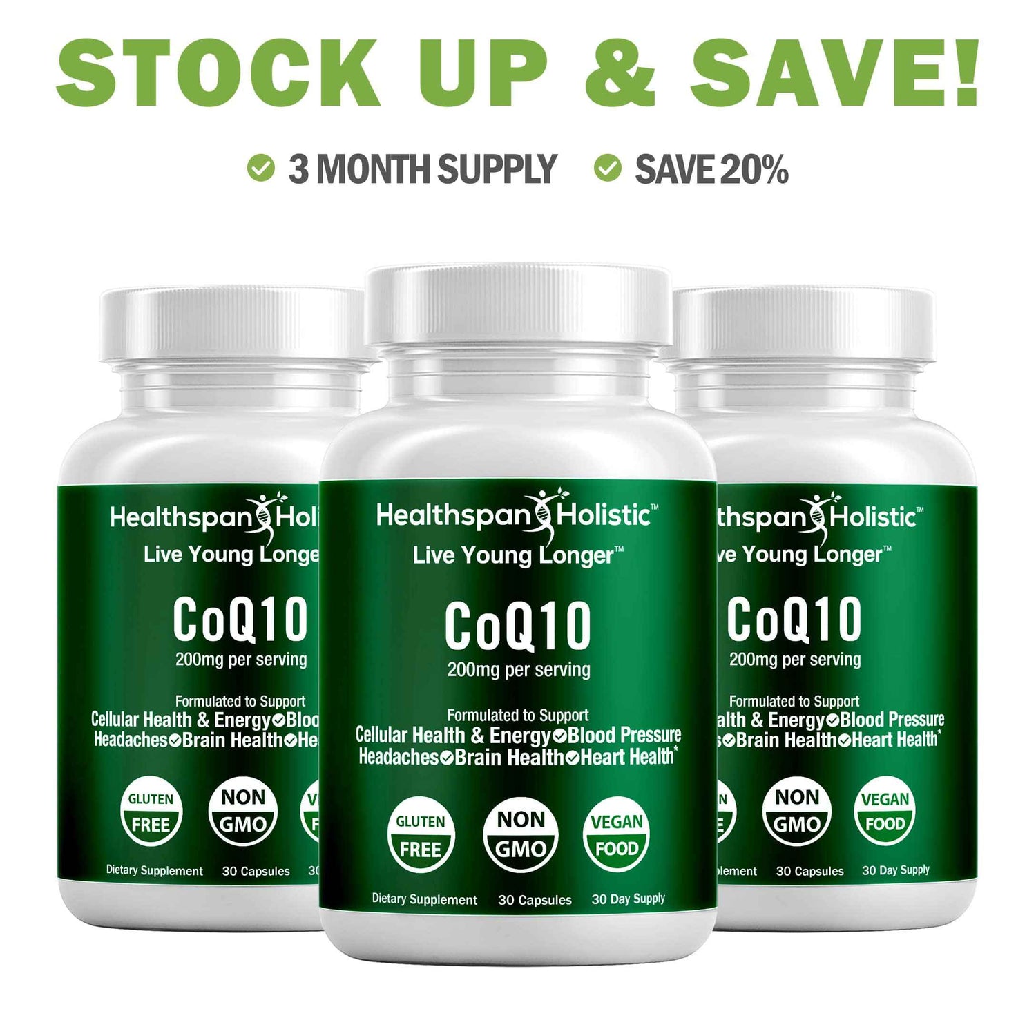CoQ10 30 Capsules