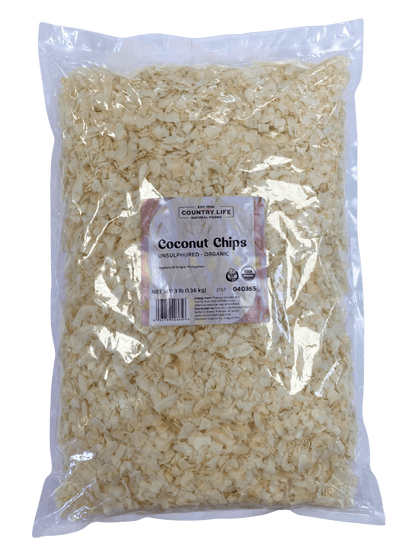 Coconut Chips, Organic by Country Life Natural Foods
