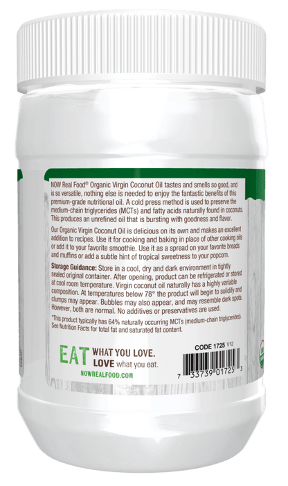 Coconut Oil, Virgin, Organic by Country Life Natural Foods